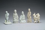 Five (5) Chinese Dehua Yao style figures