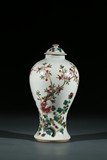 A CHINESE FAMILLE ROSE 'FLOWERS' JAR AND COVER