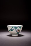 A CHINESE DOUCAI ENAMELLED 'FIGURES' BOWL