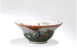 A CHINESE FAMILLE ROSE 'FIGURES' BOWL