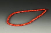 A coral necklace