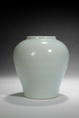 A WHITE GLAZED MING JAR