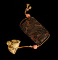 A JAPANESE LACQUER ORNAMENT