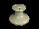 A SMALL CELADON GLAZED FLOWER VASE