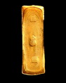 A CHINESE GOLD INGOT