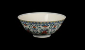 A DOUCAI FLOWERS BOWL