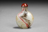 AN AGATE SNUFF BOTTLE