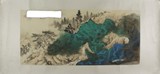 AN INK ON PAPER PAINTING 'LANDSCAPE' BY ZHANG DAQIAN