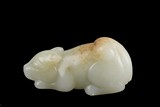 A JADE CARVING OF MOUSE