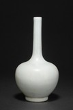 A WHITE GLAZED VASE, YOUCHUI PING