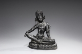 A GILT-BRONZE STATUE OF BODHISATTVA TARA