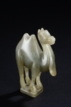 A JADE CAMEL CARVING