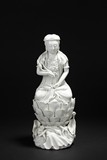 A BLANC DE CHINE GUANYIN FIGURE