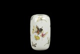 A FAMILLE-ROSE SMALL JAR WITH BUTTERFLY MOTIF