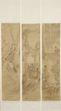 A SET OF THREE CHINESE PAINTINGS