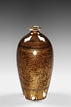 A PURPLE ZIDING-KILN BROWN GLAZED VASE