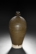 A JIZHOU BROWN-GLAZED VASE, MEIPING