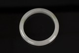 A JADE BANGLE