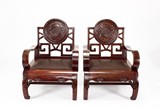 A PAIR OF HONGMU CHAIRS