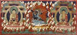 A TIBETAN THANGKA OF DHARMAPALA