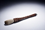 A HONGMU CARVED'DRAGON' BRUSH