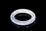 A LAVENDER JADEITE BANGLE
