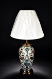 A PORCELAIN LAMP VASE