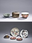 TWO GROUPS OF CERAMICS
