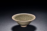 A YAOZHOU 'FLOWER' CELADON BOWL