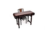 A HONGMU ALTAR TABLE AND SIDE CHAIR