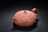 A YIXING MELON TEAPOT