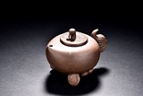 CHEN MINGYUAN: A YIXING 'HUNDRED-FRUIT' TEAPOT