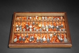 A BOX OF 30 SILVER COFFEE SPOONS