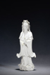 A BLANC-DE-CHINE DEHUA FIGURE OF GUANYIN