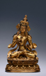 A GILT-BRONZE FIGURE OF VAJRAPANI