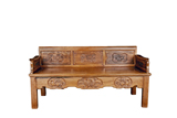 A HONGMU CARVED BENCH