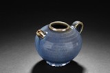 A JUN-TYPE PURPLE GLAZED TEAPOT