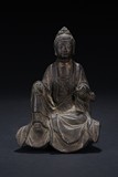 A BRONZE FIGURE OF IMMORTAL