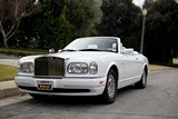 2001 WHITE ROLLS-ROYCE CORNICHE CONVERTIBLE
