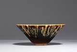 A JIZHOU WARE TORTOISESHELL GLAZED BOWL