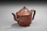 A ZISHA STONEWARE TEAPOT