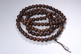 AN AGARWOOD 108 BEADS NECKLACE