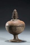 AN ARCHAIC PAGODA-FINIAL DOU VESSEL
