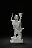 A BLANC-DE-CHINE FIGURE OF KUI XING