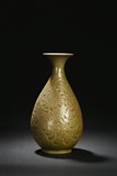 A YAOZHOU WARE CARVED YUHUCHUN VASE