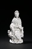 A DEHUA SEATED FIGURE OF GUANYIN