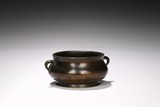 A BRONZE XUANDE CENSER 