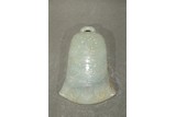 A WHITE JADE 'BELL' INKSTONE