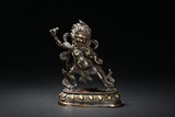 A BRONZE FIGURE OF VAJRAPANI