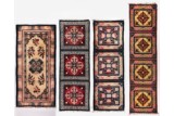 A GROUP OF FOUR CHINESE RUGS